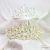 Tiara para novia hojas metalizadas perlas – JARTUM